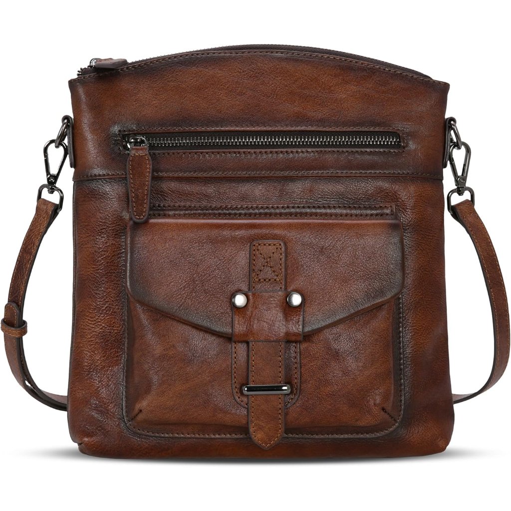 Leather Crossbody Bags For Women Satchel Purses Shoulder Purses And Handbags Cro
